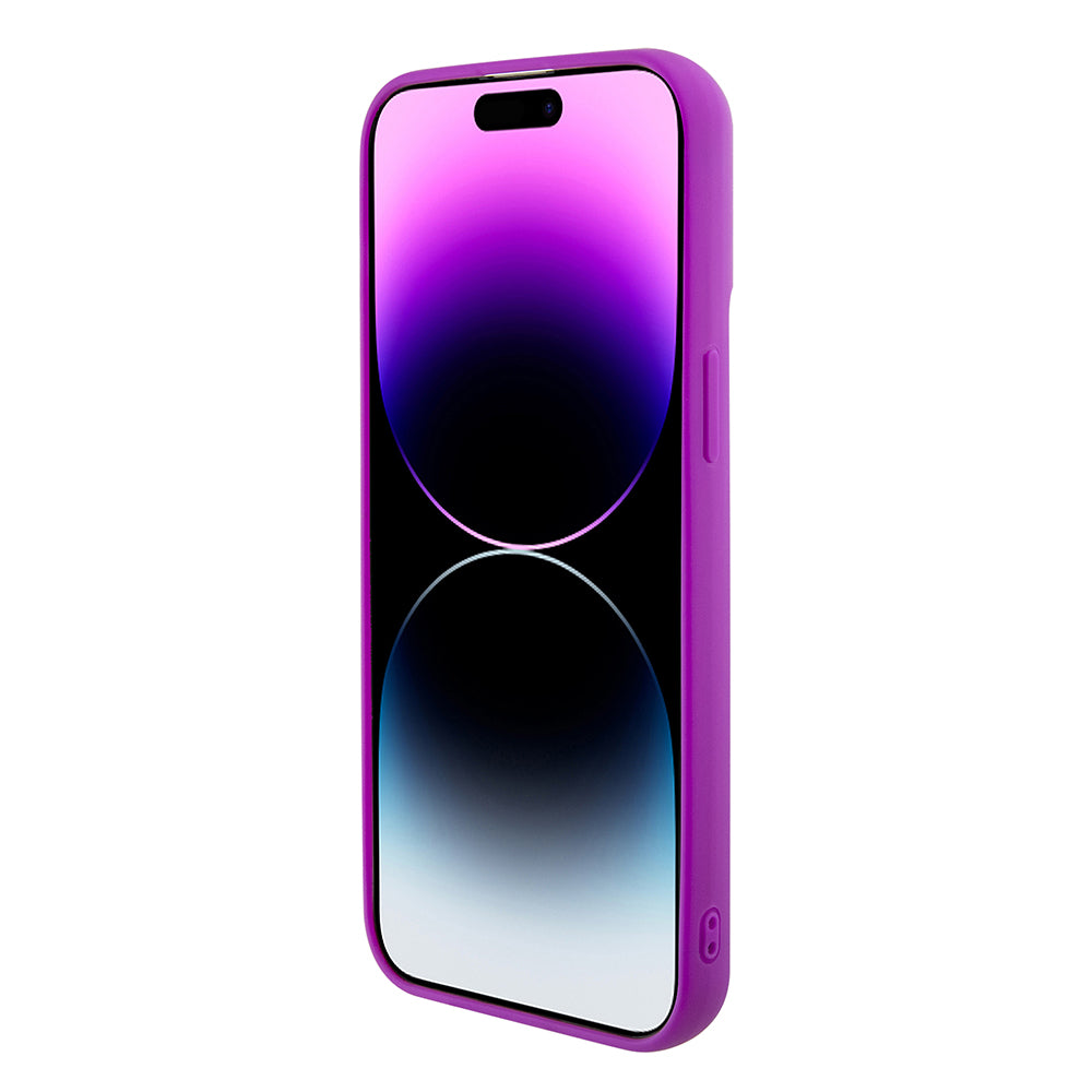 Capa para Apple iPhone 15 Pro Max, Guess, Disco Metal Script, Fúcsia