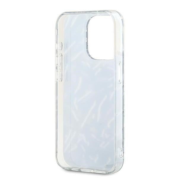 Capa para Apple iPhone 15 Pro Max, Karl Lagerfeld, Zebra com Alça de Cordão, Roxo