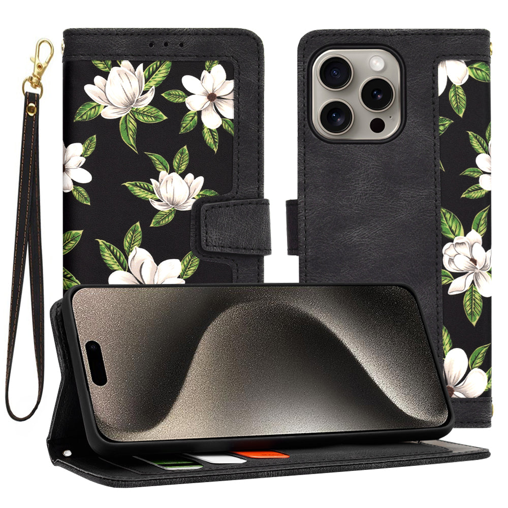 Capa para Apple iPhone 15 Pro Max, Techsuit, FlipCraft, Preta