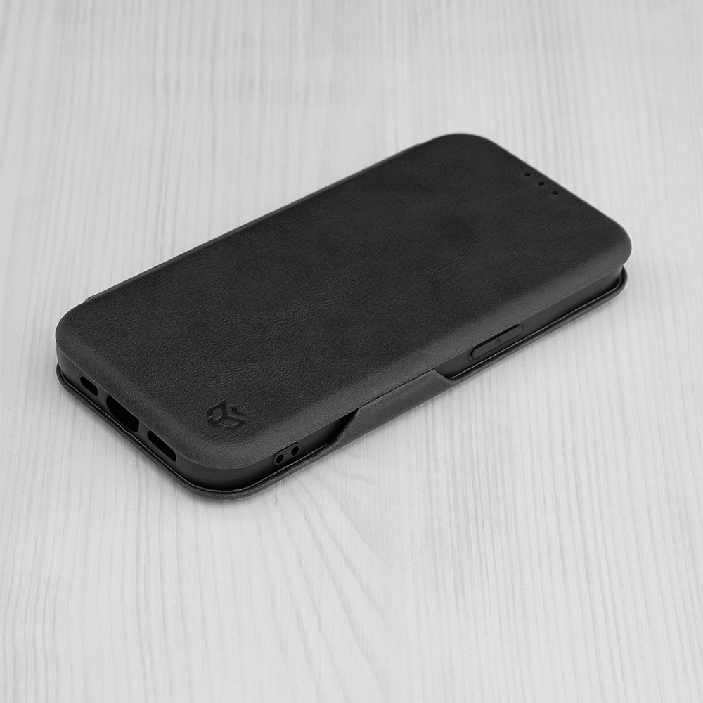 Capa para Apple iPhone 15 Pro Max, Techsuit, Safe Wallet Plus, Preta
