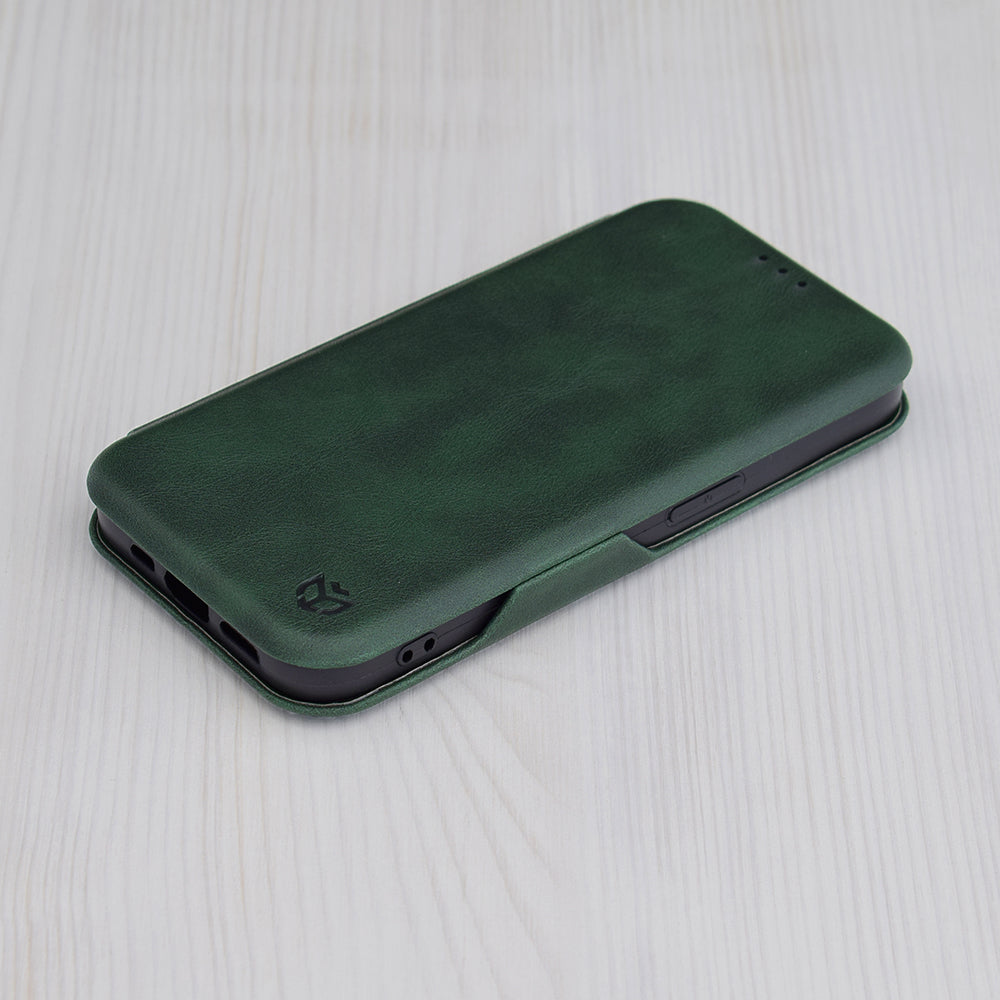 Capa para Apple iPhone 15 Pro Max, Techsuit, Safe Wallet Plus, Verde