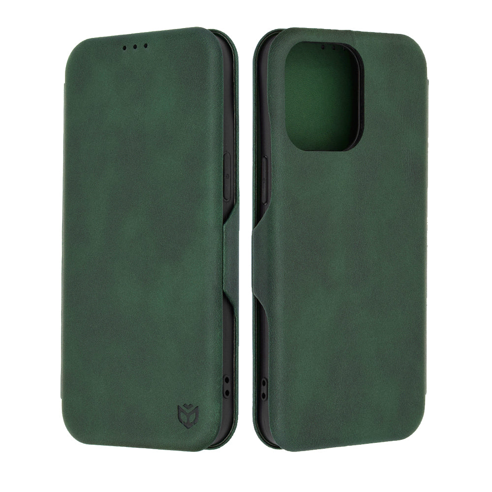 Capa para Apple iPhone 15 Pro Max, Techsuit, Safe Wallet Plus, Verde
