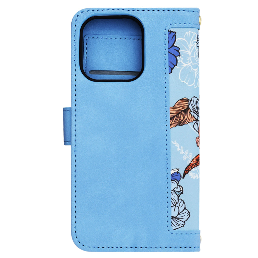 Capa para Apple iPhone 15 Pro, Techsuit, FlipCraft, Azul