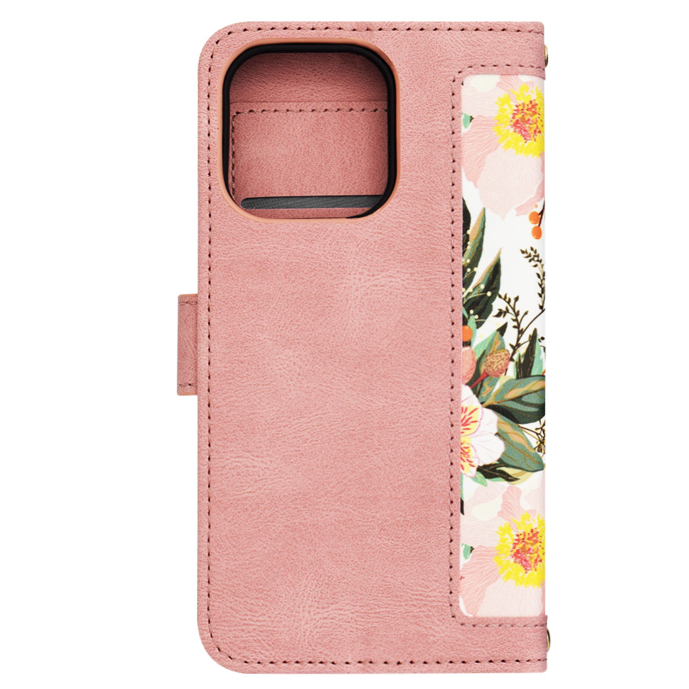 Capa para Apple iPhone 15 Pro, Techsuit, FlipCraft, Rosa