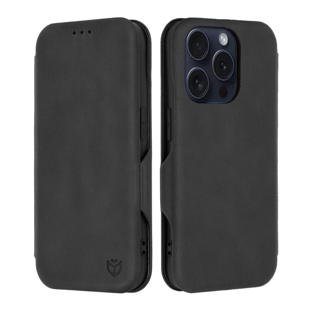 Capa para Apple iPhone 15 Pro, Techsuit, Safe Wallet Plus, Preta