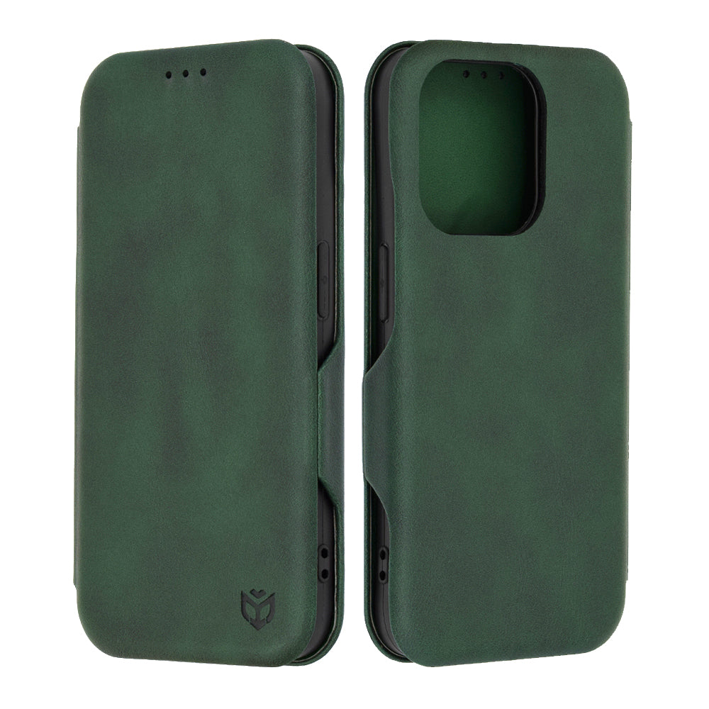 Capa para Apple iPhone 15 Pro, Techsuit, Safe Wallet Plus, Verde