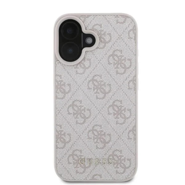 Capa para Apple iPhone 16 Plus, Guess, 4G Classic, Rosa