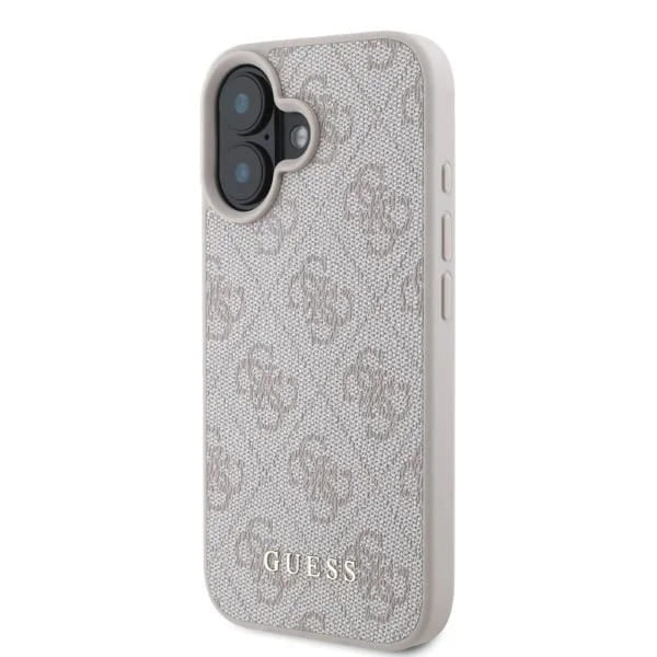 Capa para Apple iPhone 16 Plus, Guess, 4G Classic, Rosa