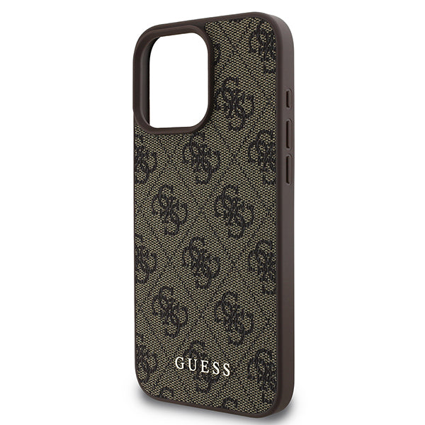 Capa para Apple iPhone 16 Plus, Guess, 4G Classic, Rosa