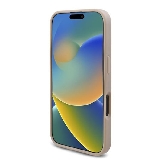 Capa para Apple iPhone 16 Plus, Guess, Logo Triângulo 4G, Branca