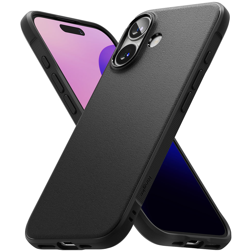 Capa para Apple iPhone 16 Plus, Ringke, Ônix, Preta