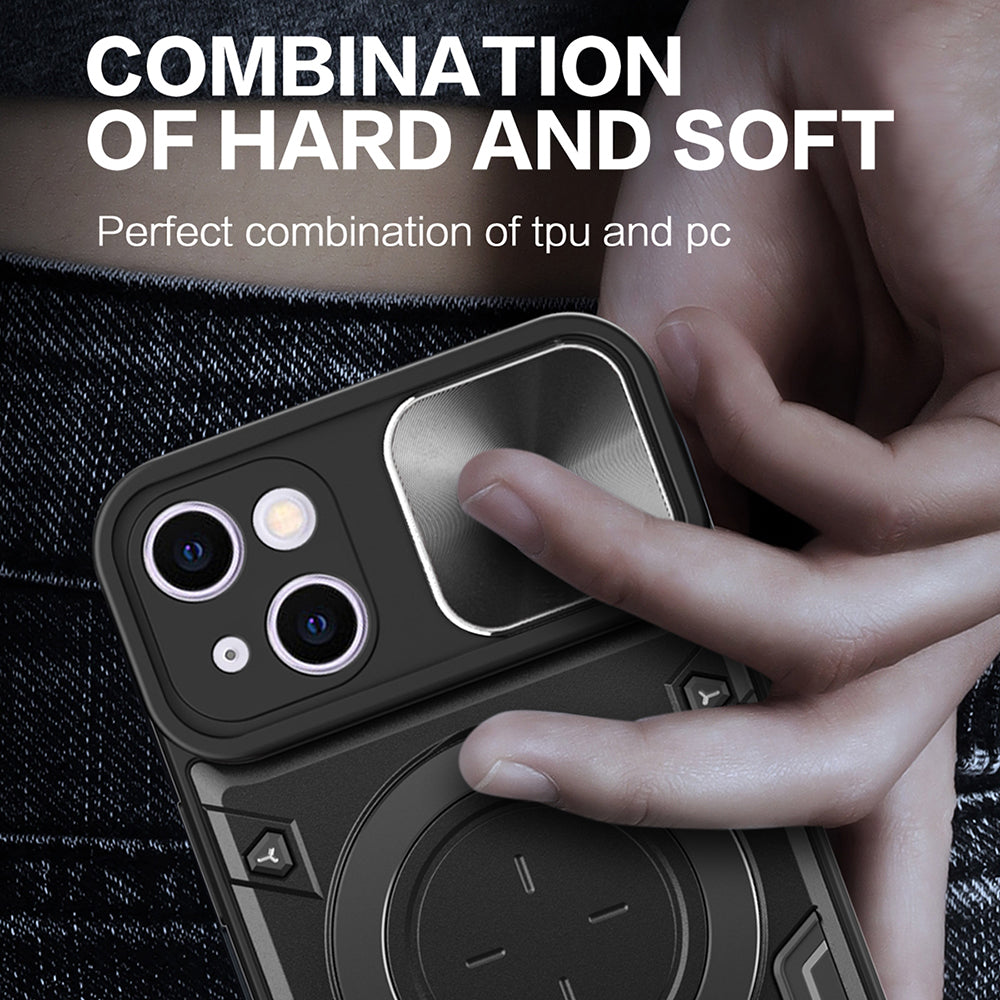 Capa para Apple iPhone 16 Plus, Techsuit, CamGuard Pro, Vermelha