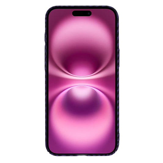Capa para Apple iPhone 16 Plus, Techsuit, Carbonite FiberShell, Roxo