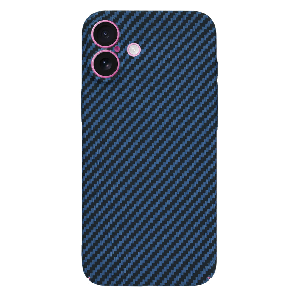 Capa para Apple iPhone 16 Plus, Techsuit, Carbonite FiberShell, Turquesa