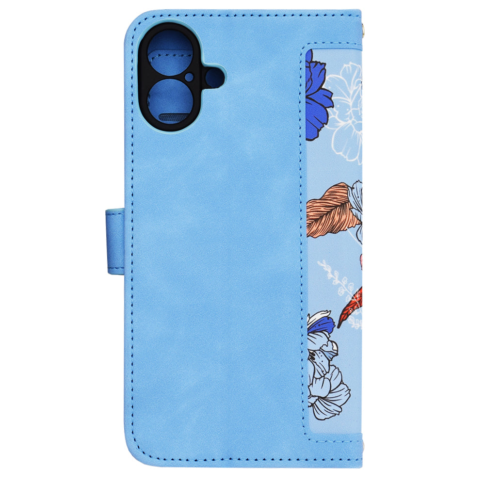 Capa para Apple iPhone 16 Plus, Techsuit, FlipCraft, Azul