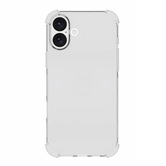 Capa para Apple iPhone 16 Plus, Techsuit, Shockproof Clear (Orifício Grande para Lente), Transparente