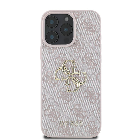 Capa para Apple iPhone 16 Pro, Guess, 4G Big Logo, Rosa