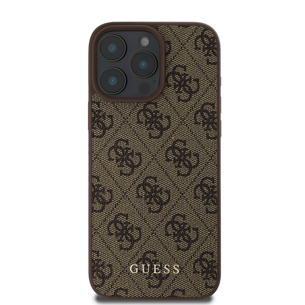 Capa para Apple iPhone 16 Pro, Guess, 4G Classic, Preta