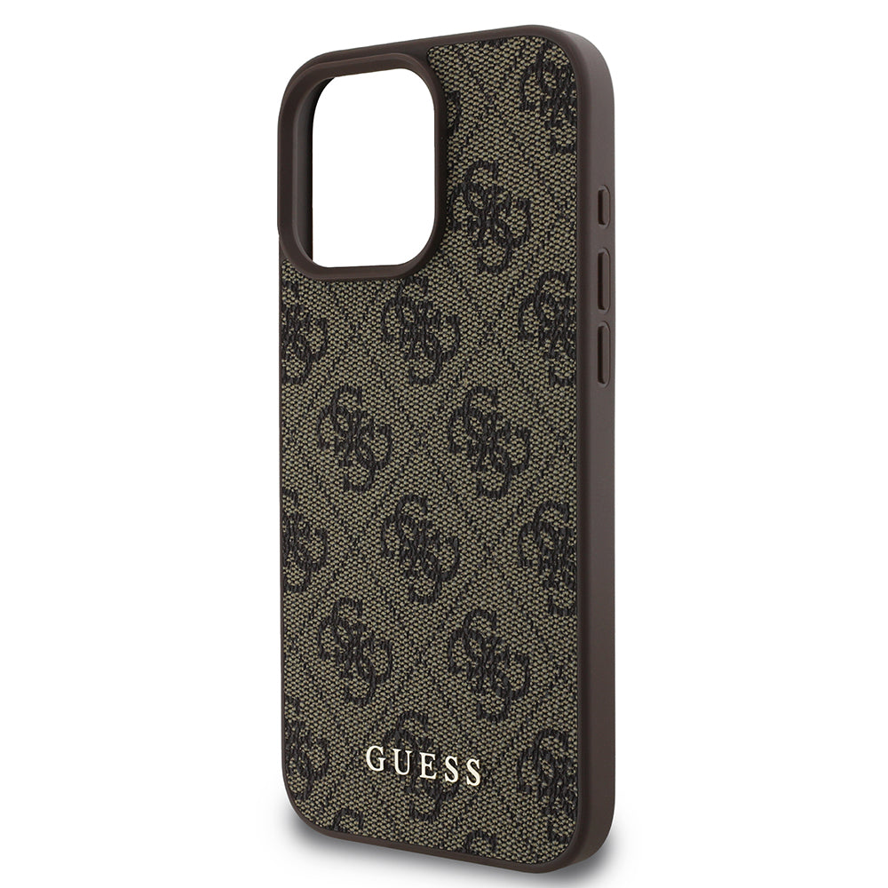 Capa para Apple iPhone 16 Pro, Guess, 4G Classic, Preta