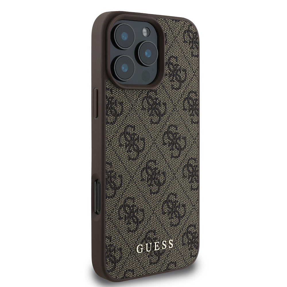 Capa para Apple iPhone 16 Pro, Guess, 4G Classic, Preta