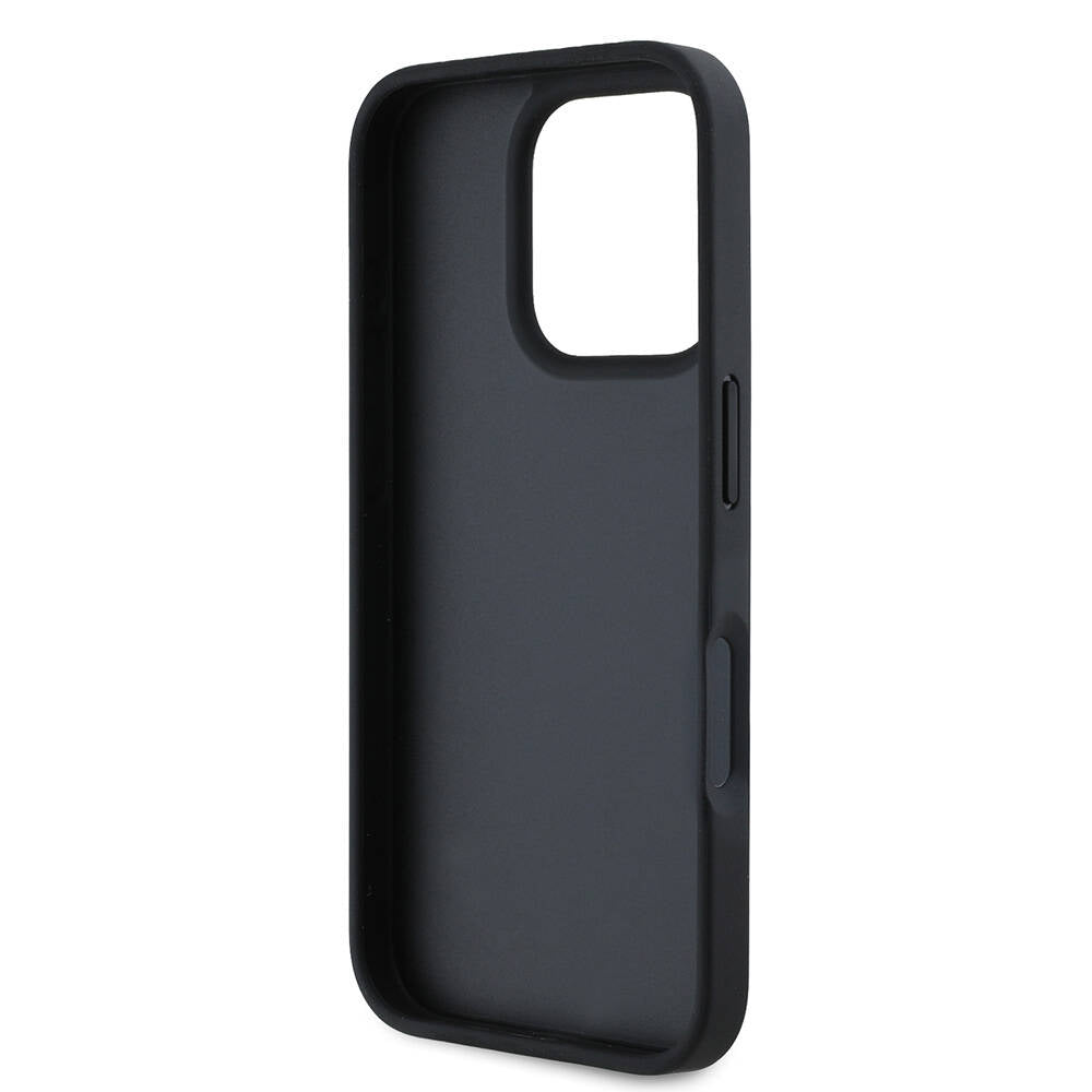 Capa para Apple iPhone 16 Pro, Guess, Logo Triângulo 4G, Branca