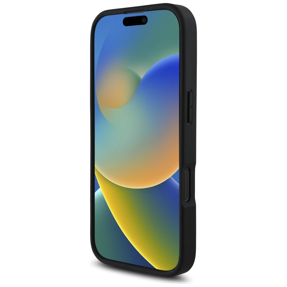 Capa para Apple iPhone 16 Pro, Karl Lagerfeld, Grained Cardslots, Preta