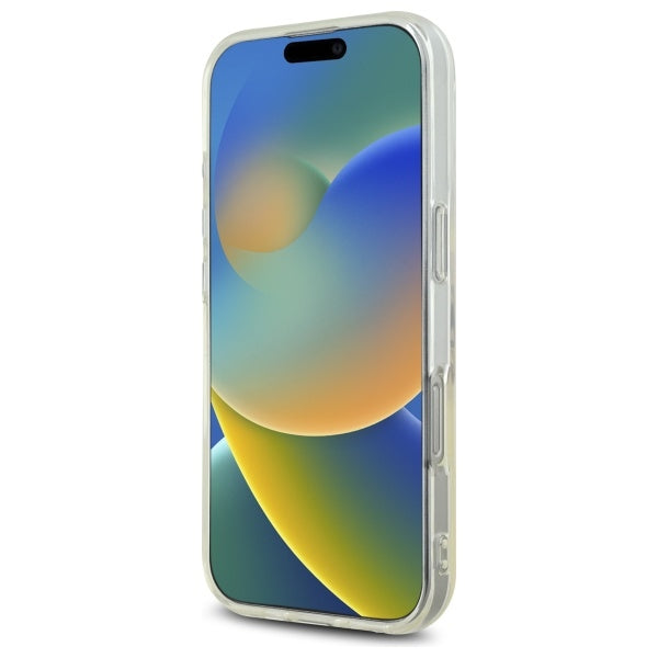 Capa para Apple iPhone 16 Pro Max, Guess, IML Heart, Transparente