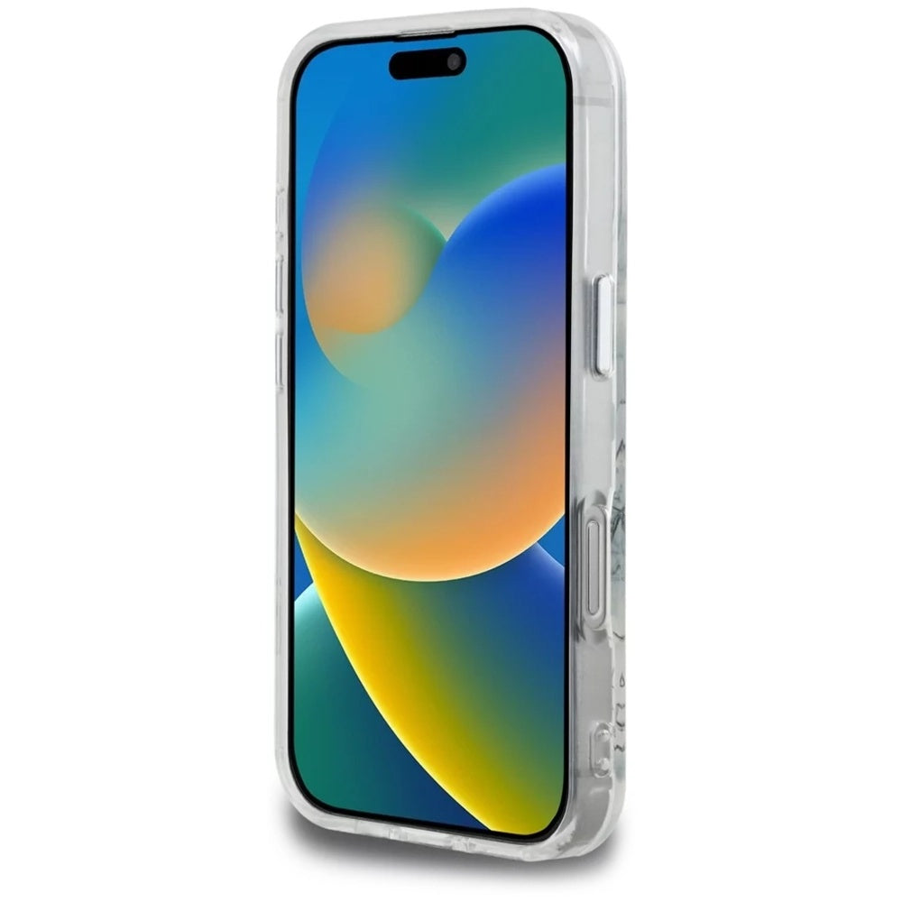 Capa para Apple iPhone 16 Pro Max, Karl Lagerfeld, IML Sketched Graphic Logo, Transparente