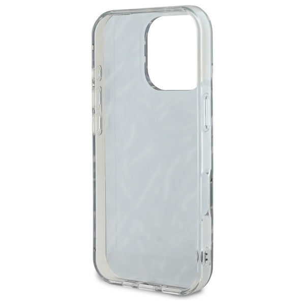 Capa para Apple iPhone 16 Pro Max, Karl Lagerfeld, Zebra com Alça de Cordão, Roxo