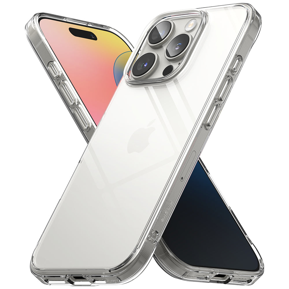 Capa para Apple iPhone 16 Pro Max, Ringke, Fusion, Transparente