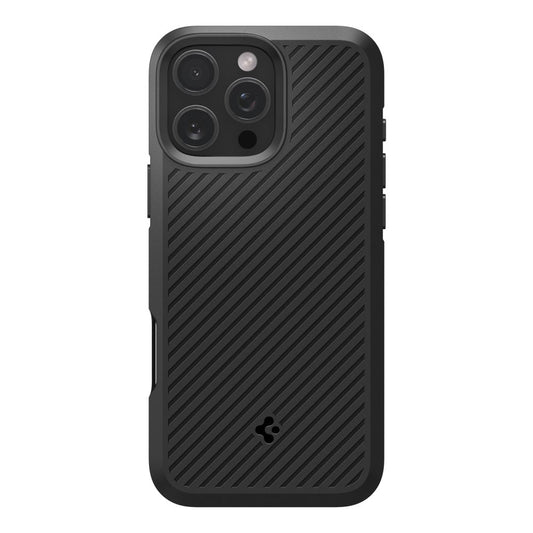 Capa para Apple iPhone 16 Pro Max, Spigen, Core Armor, Preta Fosca