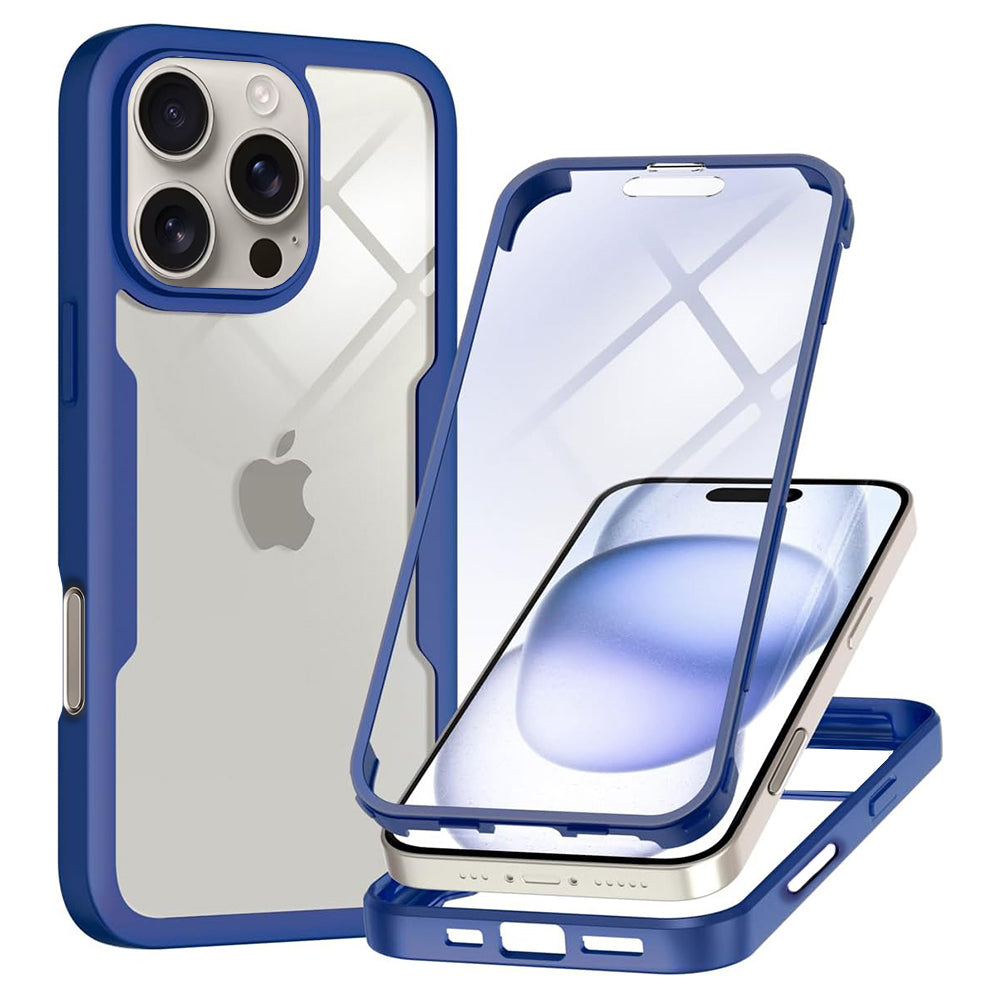 Capa para Apple iPhone 16 Pro Max, Techsuit, ColorVerse 360, Azul