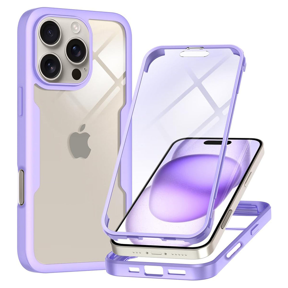 Capa para Apple iPhone 16 Pro Max, Techsuit, ColorVerse 360, Roxo
