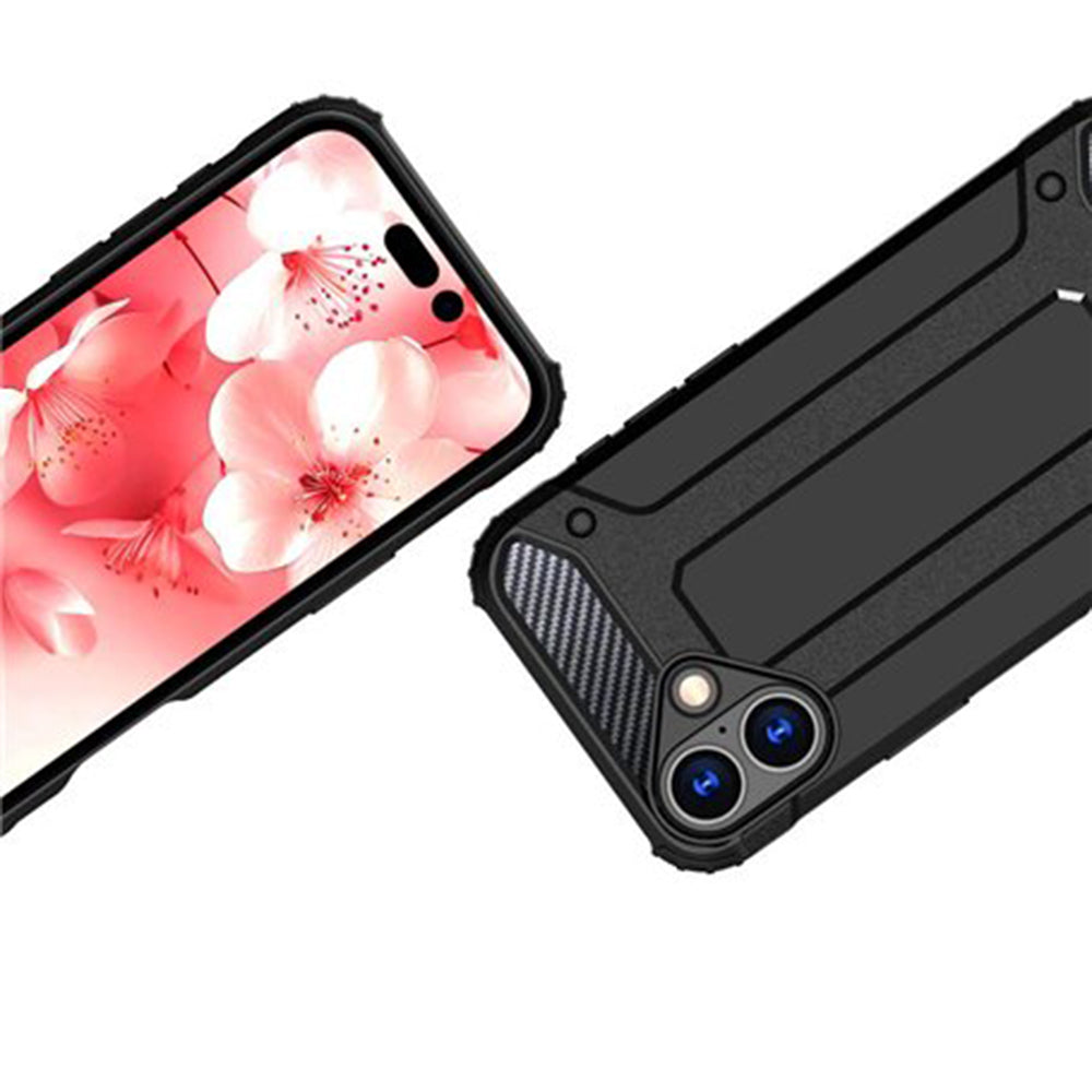 Capa para Apple iPhone 16 Pro Max, Techsuit, Hybrid Armor, Preta