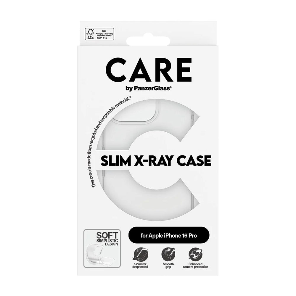 Capa para Apple iPhone 16 Pro, PanzerGlass, Care Fashionable, Transparente