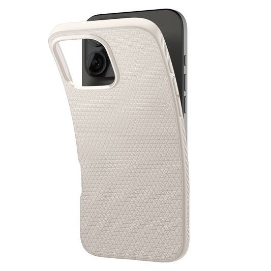 Capa para Apple iPhone 16 Pro, Spigen, Liquid Air, Bege ACS08120