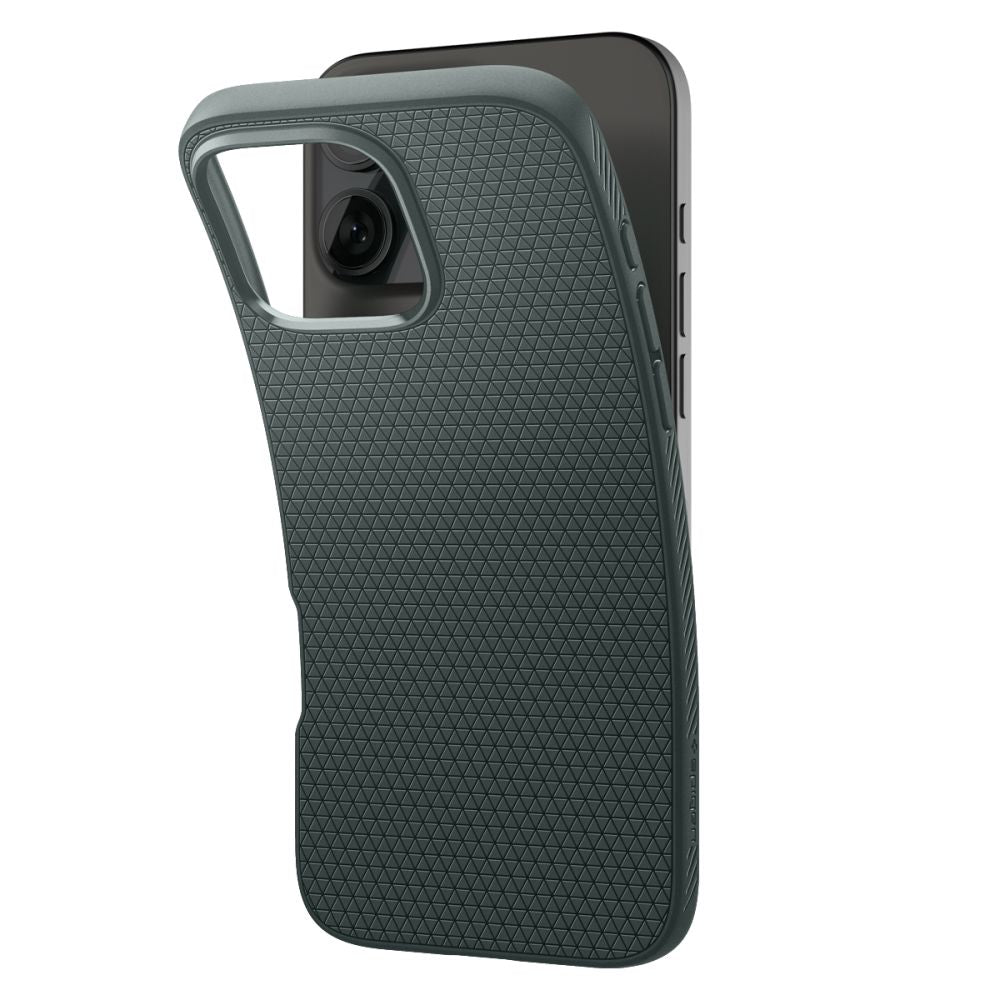 Capa para Apple iPhone 16 Pro, Spigen, Liquid Air, Verde ACS08119