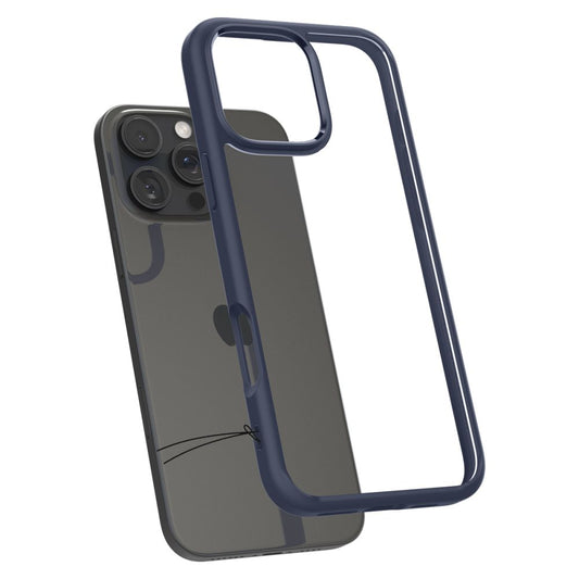 Capa para Apple iPhone 16 Pro, Spigen, Ultra Hybrid, Azul Marinho ACS08126