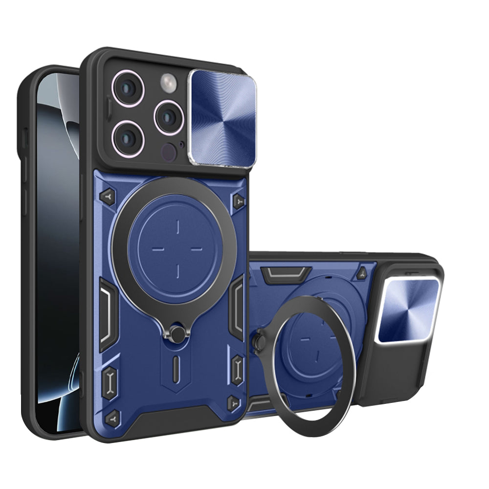 Capa para Apple iPhone 16 Pro, Techsuit, CamGuard Pro, Azul
