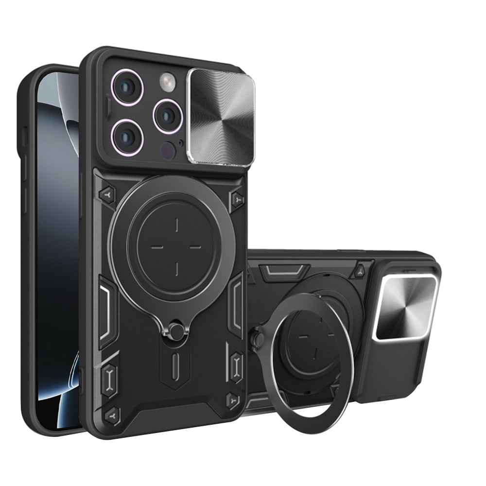 Capa para Apple iPhone 16 Pro, Techsuit, CamGuard Pro, Preta