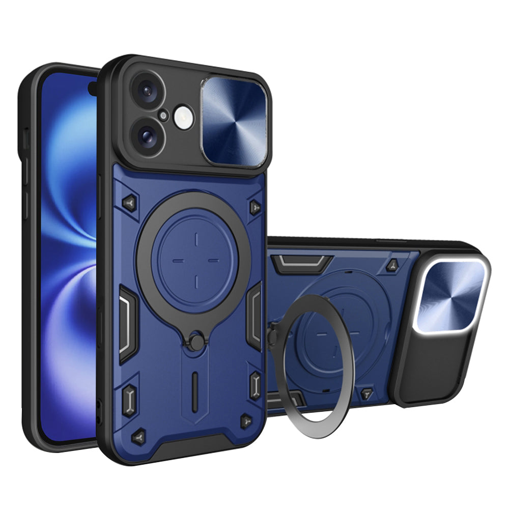 Capa para Apple iPhone 16, Techsuit, CamGuard Pro, Azul