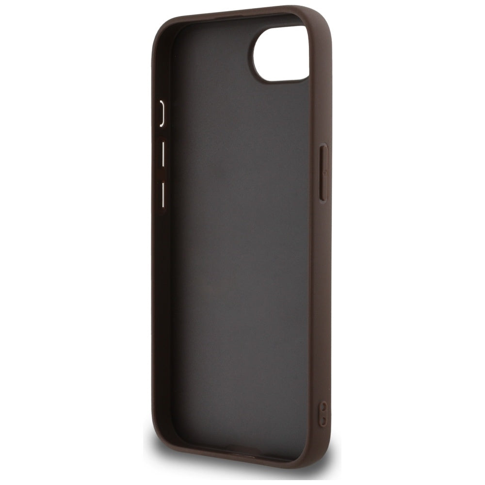 Capa para Apple iPhone 17e / 16e, Guess, 4G Big Logo, Castanho