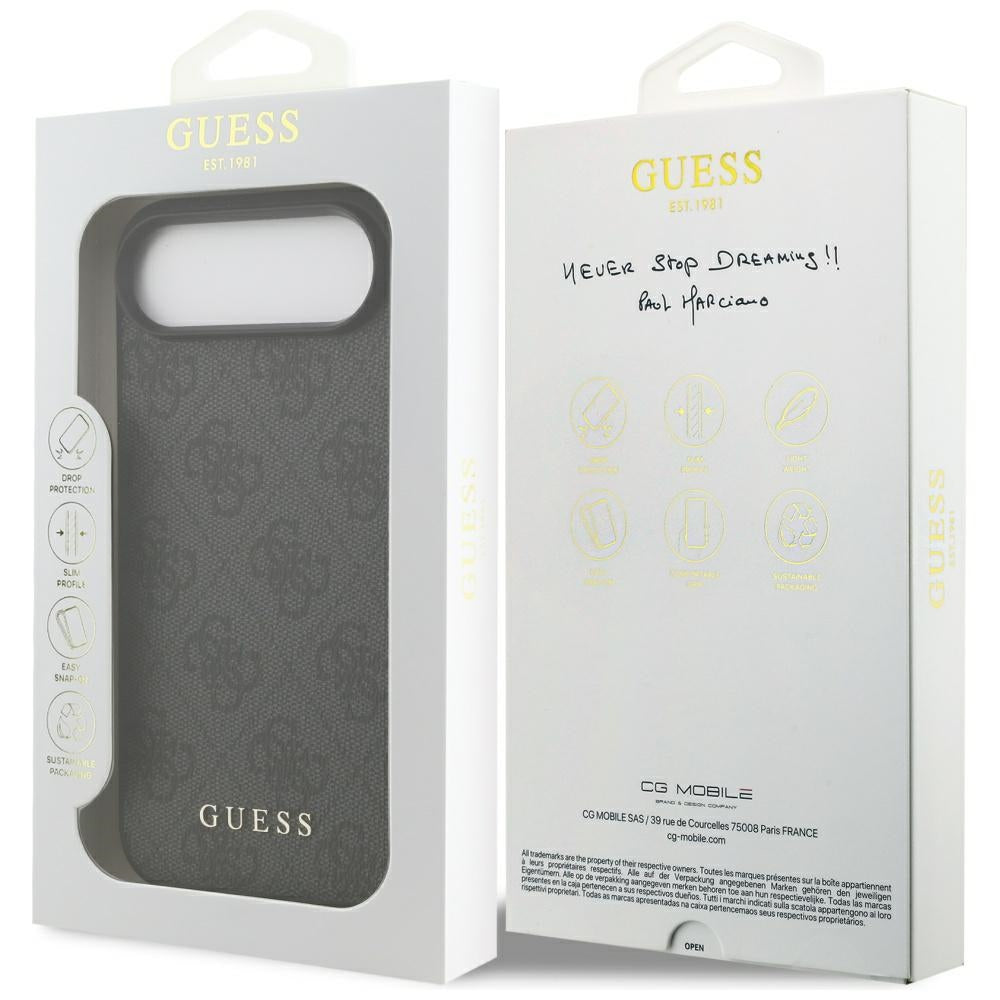Capa para Apple iPhone 17 Air, Guess, 4G Classic, Preta