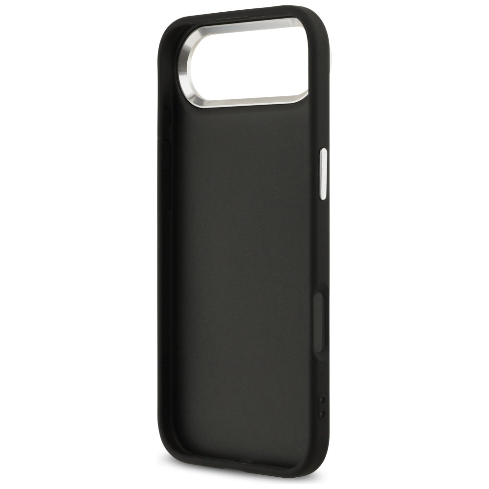 Capa para Apple iPhone 17 Air, Guess, Big 4G Logo Classic, Preta Prateada