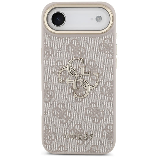 Capa para Apple iPhone 17 Air, Guess, Big 4G Logo Classic, Rosa Dourado