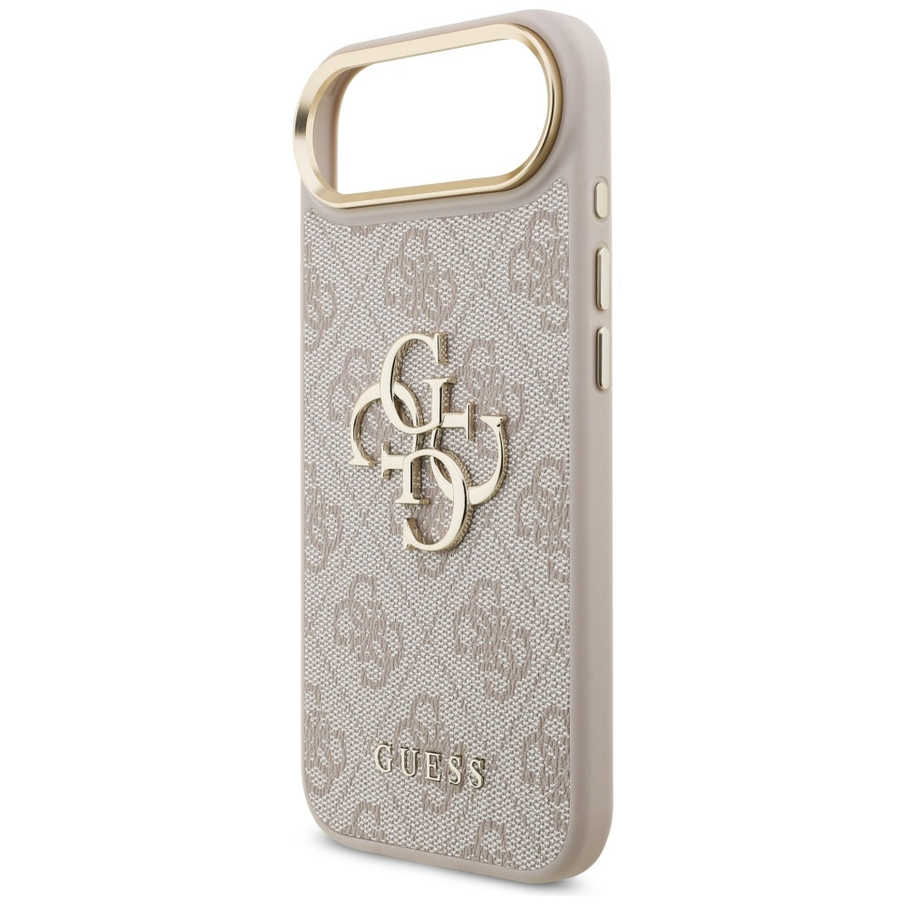 Capa para Apple iPhone 17 Air, Guess, Big 4G Logo Classic, Rosa Dourado