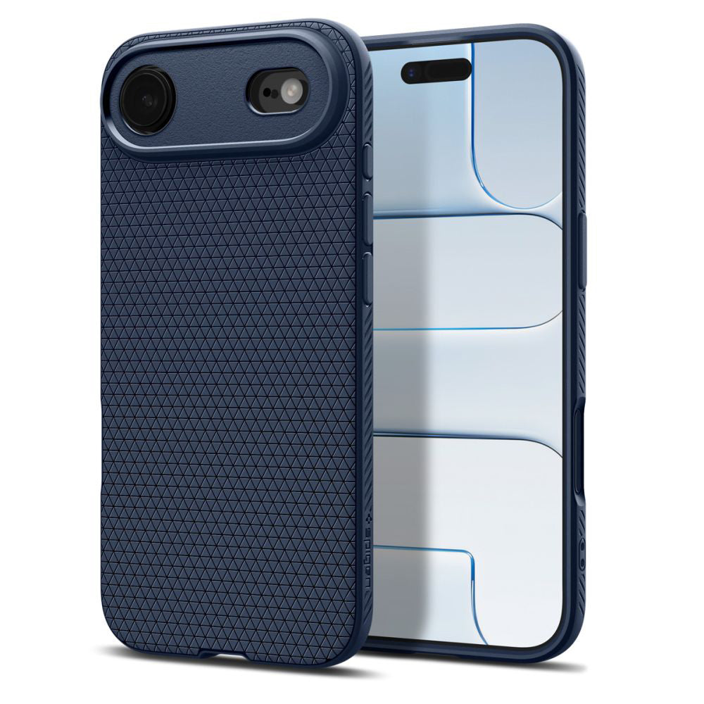 Capa para Apple iPhone 17 Air, Spigen, Liquid Air, Azul Marinho ACS10303