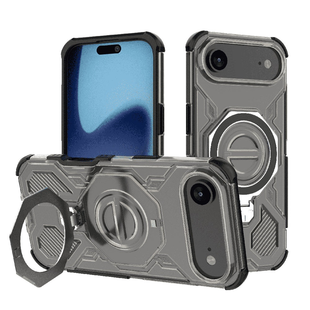 Capa para Apple iPhone 17 Air, Techsuit, Carbon Shield Pro, Fumado