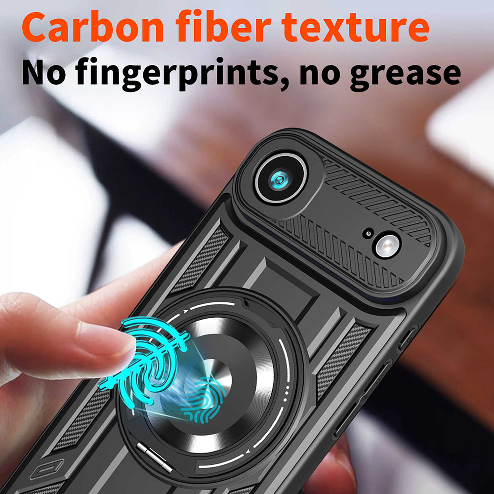 Capa para Apple iPhone 17 Air, Techsuit, RuggedCam, Cinza