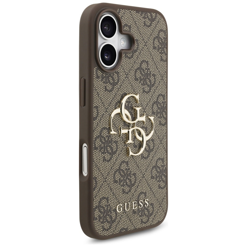 Capa para Apple iPhone 17, Guess, 4G Big Logo, Marrom